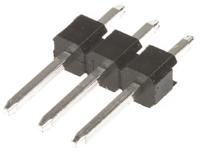 m20-9990346 HARWIN M20 Series Straight Through Hole Pin Header, 3 Contact(s), 2.54 mm Pitch, 1 Row, Unshrouded