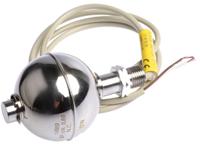 011-1950 Gems Sensors Vertical Stainless Steel Float Switch, Float, 1m Cable, Relay