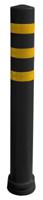 284-7170 RS PRO Black, Yellow Shape Memory Protective Post 810mm x 80mm