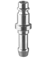 erp-076810p2 PREVOST Treated Steel Plug for Pneumatic Quick Connect Coupling, 10mm Hose Barb