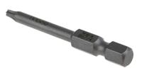 05060132001 Wera Torx Screwdriver Bit, TX 10 Tip, 1/4 in Drive, Hexagon Drive, 50 mm Overall