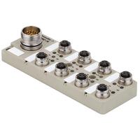 1848040000 Weidmüller SAI Series Actuator Hub, M12, 8 way, 5 port