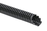 169-22850 HellermannTyton Flexible Conduit, 8.5mm Nominal Diameter, Polyamide 6, Black