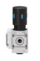 ms4-lr-14-d7-as Festo G 1/4 Pneumatic Regulator - 0.5bar to 12bar, 1/4in, 14bar max. input, 529419