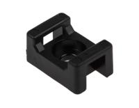 233-663 RS PRO Black Cable Tie Mount 10 mm x 15mm, 4.8mm Max. Cable Tie Width