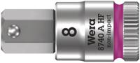 05003336001 Wera 1/4 in Drive Bit Socket, Hex Bit, 5mm, 170 mm Overall Length