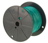 3053-gr001 Alpha Wire Hook-up Wire PVC Series Green 0.51 mm² Hook Up Wire, 20 AWG, 10/0.25 mm, 305m, PVC Insulation, 3053 GR001