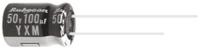 35yxm33mefc5x11 Rubycon 33μF Aluminium Electrolytic Capacitor 35V dc, Radial, Through Hole - 35YXM33MEFC5X11