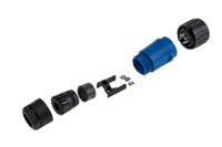 c01630d00611010 Amphenol Industrial Circular Connector, 6 Contacts, Cable, Standard Connector, Socket, Female, IP67, Ecomate M Series