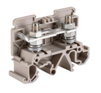 0448460000 Weidmuller  ST 5 Series Dark Beige, 16mm², Single-Level, Screw Termination