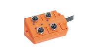 asb-4led-5-4-32810-m Lumberg Automation ASB Series Sensor Box, M12, 10m cable, 4 way, 4 port