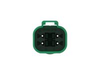 dt04-4p-tn03 TE Connectivity, DT04-4P Automotive Connector Plug Green Cable 4 Way, Cable Termination DT04-4P-TN03
