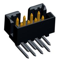 87833-0820 Molex Milli-Grid Series Right Angle Through Hole PCB Header, 8 Contact(s), 2 mm Pitch, 2 Row, Shrouded