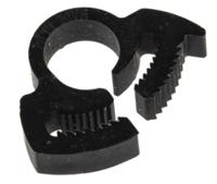 291-587 RS PRO Nylon  Snap Grip Hose Clamp, 4.5mm Band Width, 6.5 → 8.1mm ID