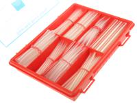 458-0639 RS PRO Heat Shrink Tubing, Clear 3mm Sleeve Dia. x 100mm Length 2:1 Ratio