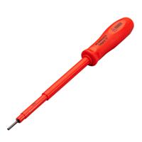 2590 ITL Insulated Tools Ltd Hex Insulated Screwdriver, 3 mm Tip, 3 mm Blade, VDE/1000V, 280 mm Overall