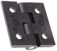 54-a-3030 Pinet Polyamide Butt Hinge, Screw Fixing, 50mm x 50mm x 6mm