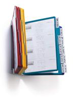 5512-00 Durable Blue, Green, Red, Yellow A4 Presentation Folder