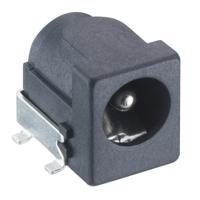 1613-33-vp3 Lumberg, 1613 Angled DC Socket Rated At 3A, 24 V, PCB Mount, length 15mm, Nickel, Silver