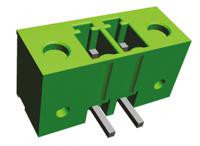 284541-2 TE Connectivity, 3.81mm Pitch, Buchanan, 2 Way, , Pluggable Terminal Block, Header, Panel Mount, Solder Termination,