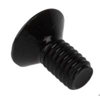 281-417 RS PRO Black, Self-Colour Steel Hex Socket Countersunk Screw, DIN 7991, M4 x 8mm