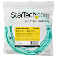 450fblclc7 StarTech.com LC to LC OM4 Multi Mode Fibre Optic Cable, 50/125μm, 7m