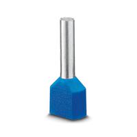 1200281 Phoenix Contact, AI Insulated Ferrule, 16mm Pin Length, 2.9mm Pin Diameter, Blue