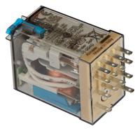 553490120094 Finder Plug In Relay, 12V dc Coil, 7A Switching Current, 4PDT