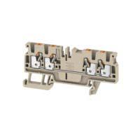 1521690000 Weidmuller  A Series Beige, 2.5mm², Single-Level, Push In Termination