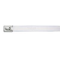 mlt2h-lp Panduit Cable Tie Assemblies, , 201mm x 7.9 mm, Metallic 304 Stainless Steel, Pk-50