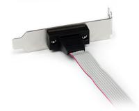 plate9m16lp StarTech.com Female 10 Pin IDC to Male 9 Pin D-sub Serial Cable, 412mm
