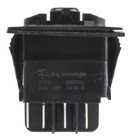 rcv-37111475 Carlingswitch Illuminated DPDT, Latching Rocker Switch Panel Mount