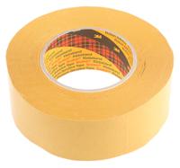 9084-50mmx50m 3M 9084 Beige Double Sided Paper Tape, 0.1mm Thick, 8 N/cm, Paper Backing, 50mm x 50m