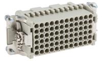 09160723101 HARTING Heavy Duty Power Connector Insert, 10A, Female, Han DD Series, 72 Contacts
