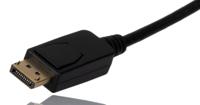 266-8491 RS PRO Male DisplayPort to Male DVI-D, PVC  Cable, 1080p, 1m
