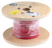 6714-rd001 Alpha Wire Ecogen Ecowire Series Red 0.52 mm² Hook Up Wire, 20 AWG, 10/0.25 mm, 305m, MPPE Insulation, 6714 RD001