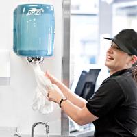 653000 Tork Maxi Wipe Dispenser, Wiper Dispenser