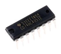 cd74hc4051e Texas Instruments CD74HC4051E Multiplexer/Demultiplexer Single 8:1 3 V, 5 V, 16-Pin PDIP