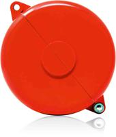221-5286 RS PRO Red 1-Lock ABS Gate Valve Lockout, 7mm Shackle, 165mm Attachment