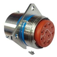 m8372372w2041n Amphenol India 41 Way MIL Spec Circular Connector Receptacle, Pin Contacts