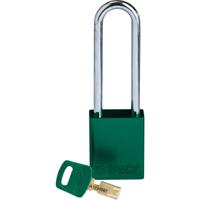 150360 Brady LOTO-99 Key Weatherproof Aluminium Padlock, 6.35mm Shackle, 38.00mm Body