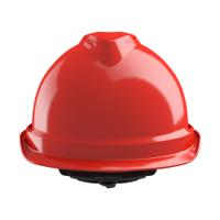gv932-0000000-000 MSA Safety V - Gard 520 Red Helmet & Hard Hat, Adjustable