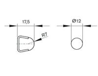 3-842-993-306-3000 Bosch Rexroth Profile Rail 12mm, 3000mm Length