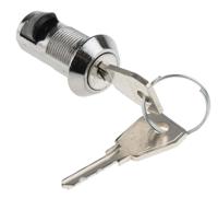 5836002 Euro-Locks a Lowe & Fletcher group Company Slam Lock, 20mm Panel-to-Tongue, 16.5 x 14.5mm Cutout, Key Unlock