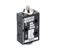 s66614 Norgren Plunger 3/2 Pneumatic Manual Control Valve S/666 Series, G 1/8, 1/8in, III B