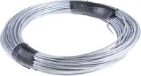193-051 RS PRO Galvanised Metal Wire Rope, 50m
