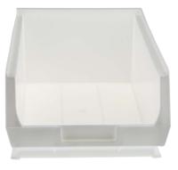315-1151 RS PRO PP Storage Bin, 350mm x 205mm x 130mm, White