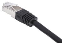 411-245 RS PRO, 2m Cat6, Black RJ45 to Male RJ45 Male, S/FTP Shielded, Terminated PVC Sheath