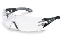 9192280 uvex pheos Anti-Mist UV Safety Glasses, Clear PC Lens