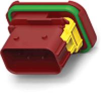 4-2112162-1 TE Connectivity, LEAVYSEAL Automotive Connector Plug 21 Way